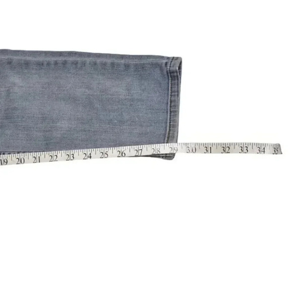 Levi's Men's 511 Slim Fit Light Wash Jeans  Distressed Ripped Knee 30x30 - Picture 12 of 13